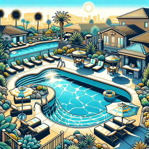 The popularity of pools in Las Vegas homes